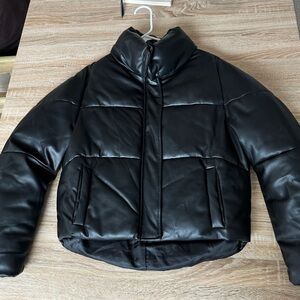 Apparis Jemma Black Puffer Jacket